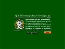 Tablet Screenshot of bsv-raesfeld.de